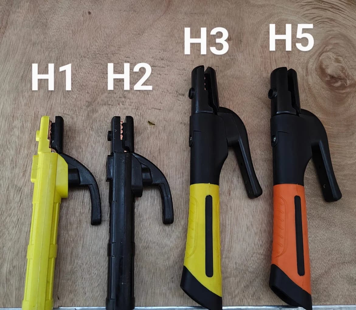 Electrode holders H1–H5